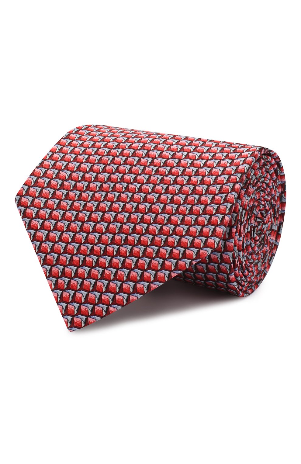 Комплект из галстука и платка LANVIN красного цвета по цене 17550 руб., арт. 4253/TIE SET, фото 1 Комплект из галстука и платка LANVIN, арт. 4253/TIE SET, фото 1