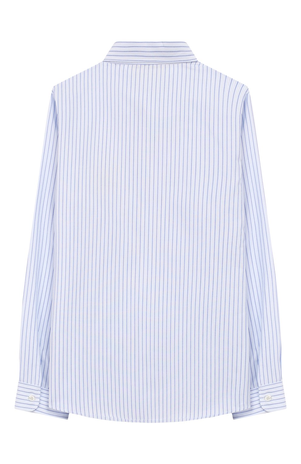 Хлопковая рубашка GUCCI голубого цвета по цене 39950 руб., арт. 574512/XWAFF, фото 2 Хлопковая рубашка GUCCI, арт. 574512/XWAFF, фото 2