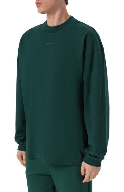 Хлопковый лонгслив HUGO, арт. 50511029, фото 3