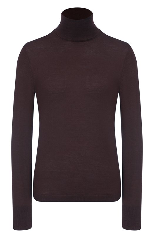 Шерстяная водолазка Allude 255/64012 Коричневый 255/64012
