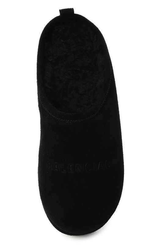 Замшевые сабо Alaska Balenciaga 825258/WBFC1 Чёрный  825258/WBFC1 Фото 6