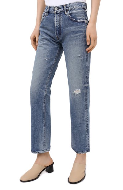 Джинсы MOUSSY голубого цвета по цене 36700 руб., арт. 025DSC11-2250, фото 3 Джинсы MOUSSY, арт. 025DSC11-2250, фото 3