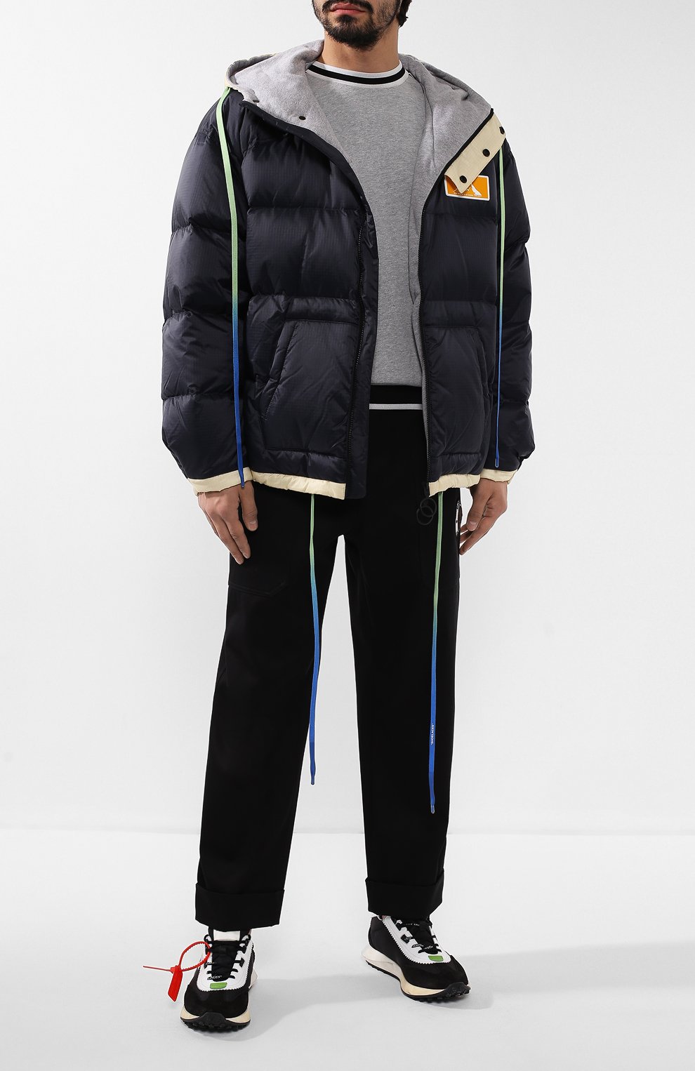 Пуховик OFF-WHITE, арт. 0MED019F19E150253201, фото 2