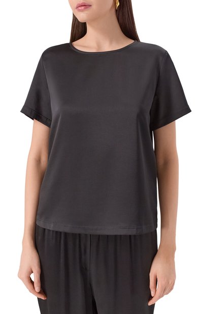 Атласный топ WEEKEND MAX MARA, арт. GILBERT, фото 3