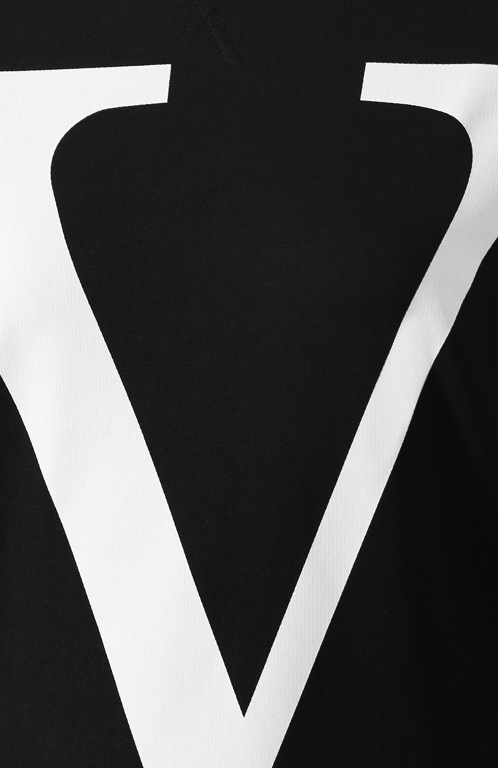 Хлопковый свитшот VALENTINO черно-белого цвета по цене 128500 руб., арт. RB0MF00U4L4, фото 5 Хлопковый свитшот VALENTINO, арт. RB0MF00U4L4, фото 5