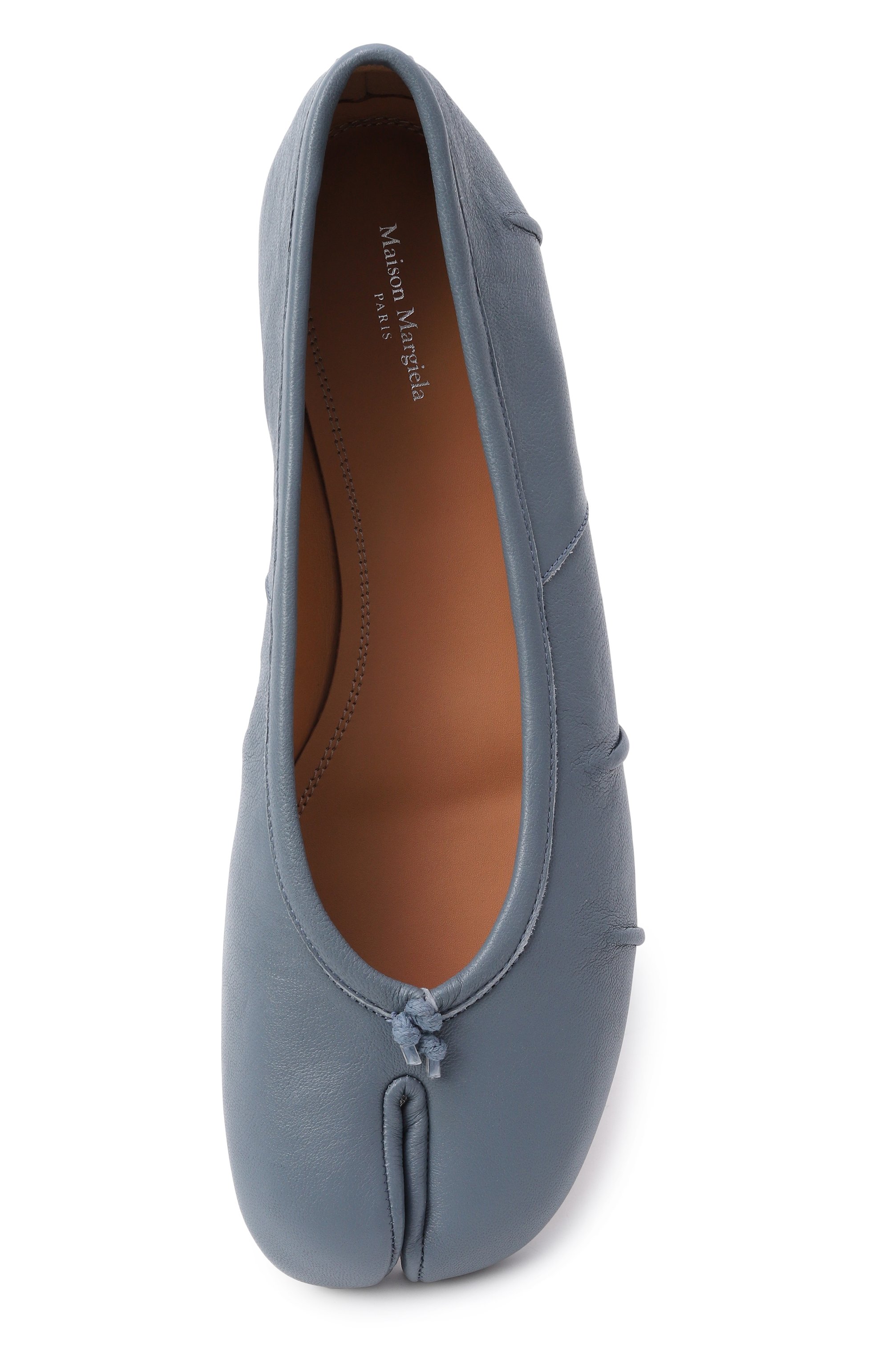 Кожаные балетки tabi MAISON MARGIELA, арт. S58WZ0127/P3753, фото 6