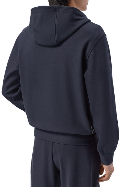 Толстовка из хлопка и лиоцелла EMPORIO ARMANI, арт. EM004513/AF13700, фото 4
