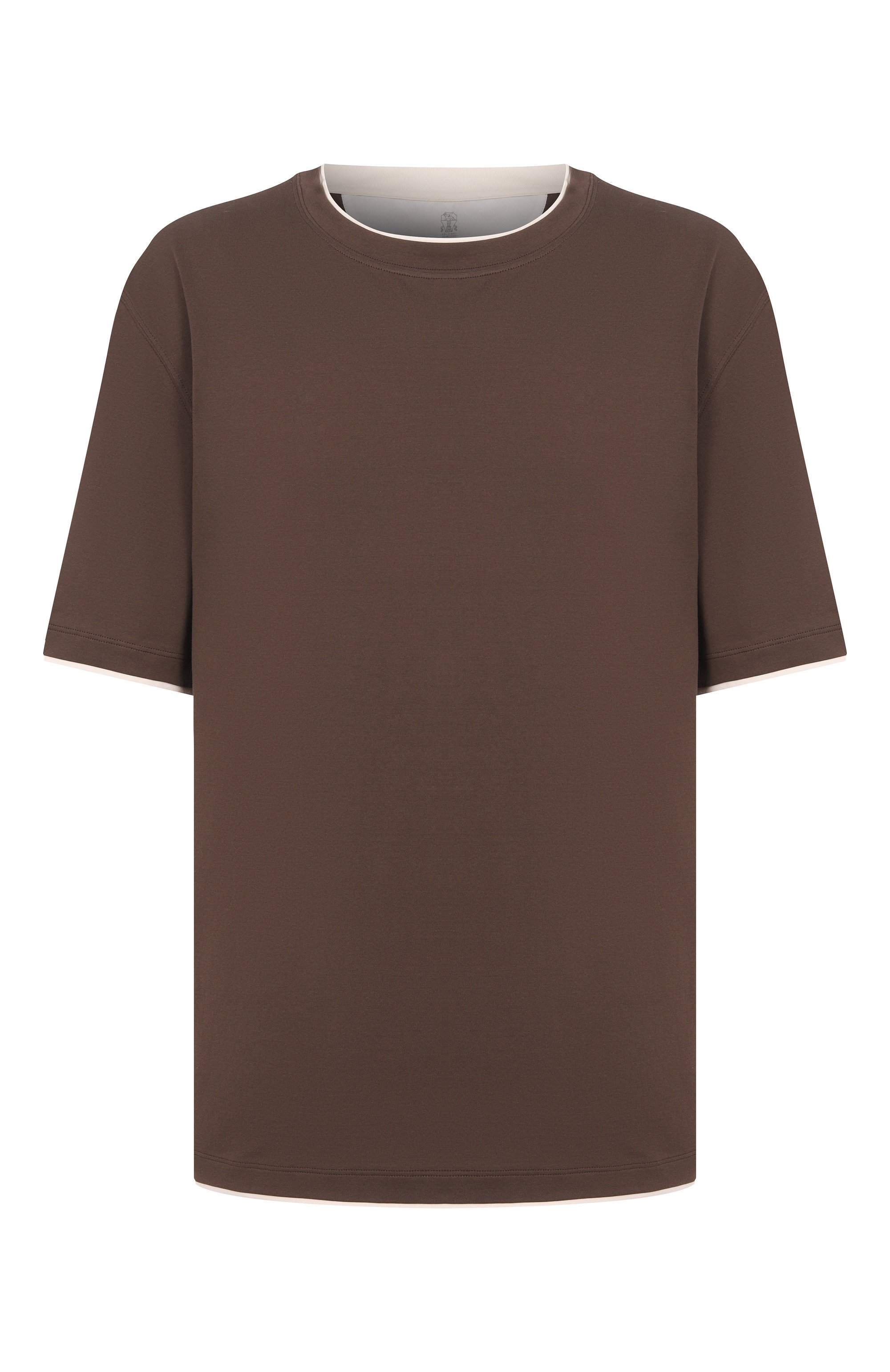 Хлопковая футболка BRUNELLO CUCINELLI, арт. M0B137427W, фото 1