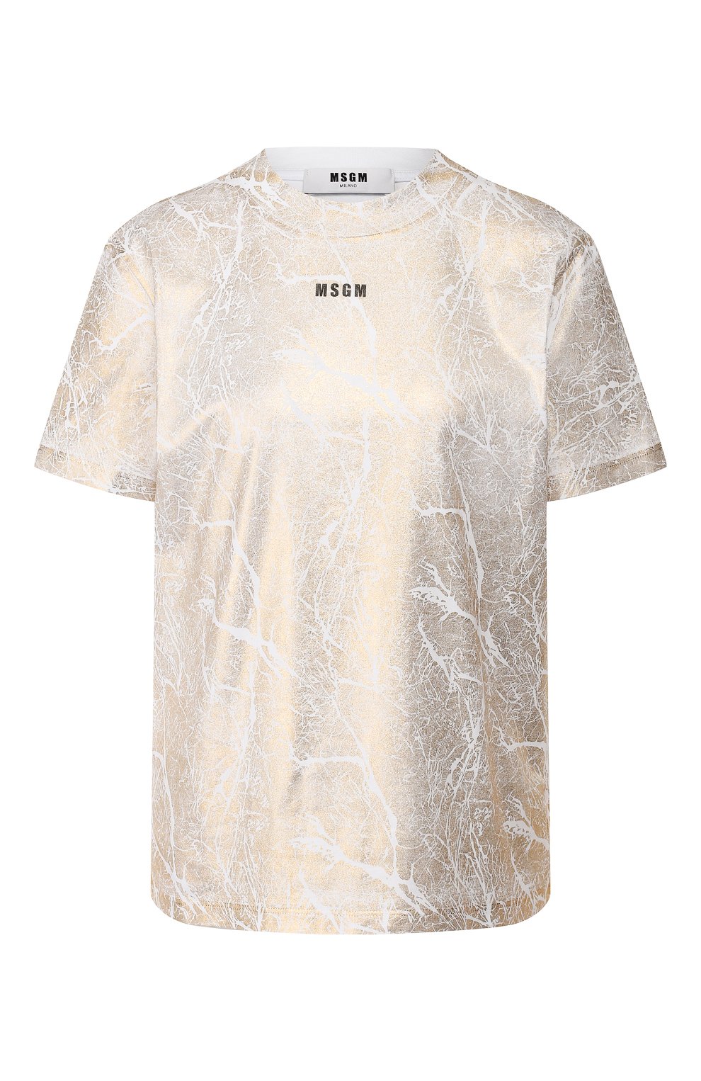 Хлопковая футболка MSGM, арт. 2741MDM170 195797, фото 1