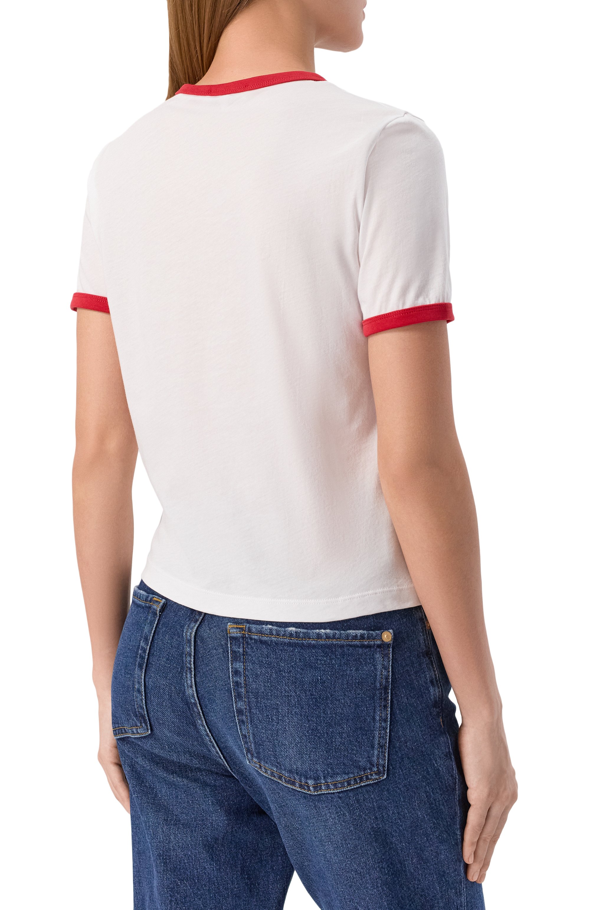 Хлопковая футболка SPORTY AND RICH, арт. T0073602231WH35, фото 4