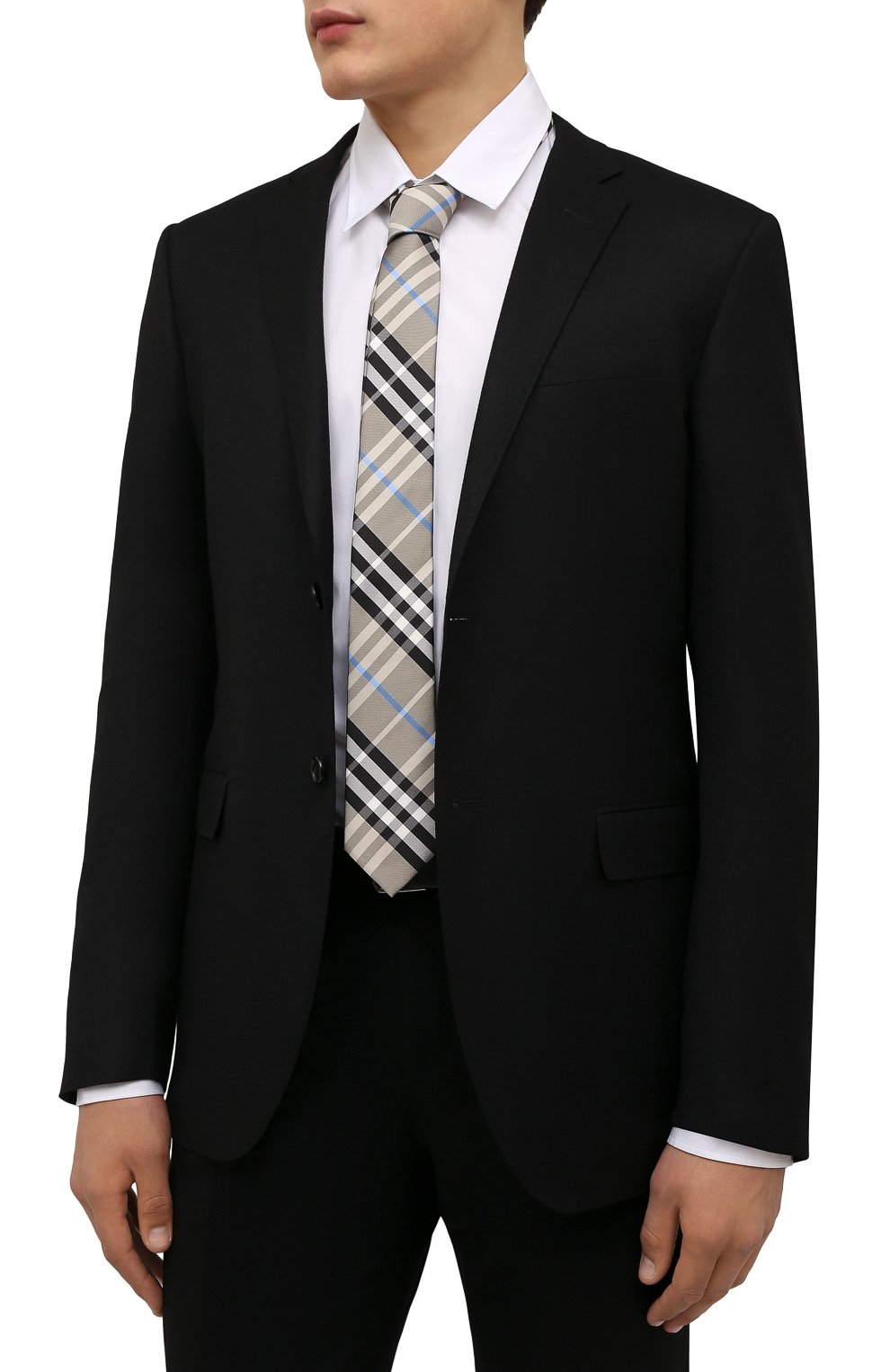 Шелковый галстук BURBERRY, арт. 8041575, фото 2