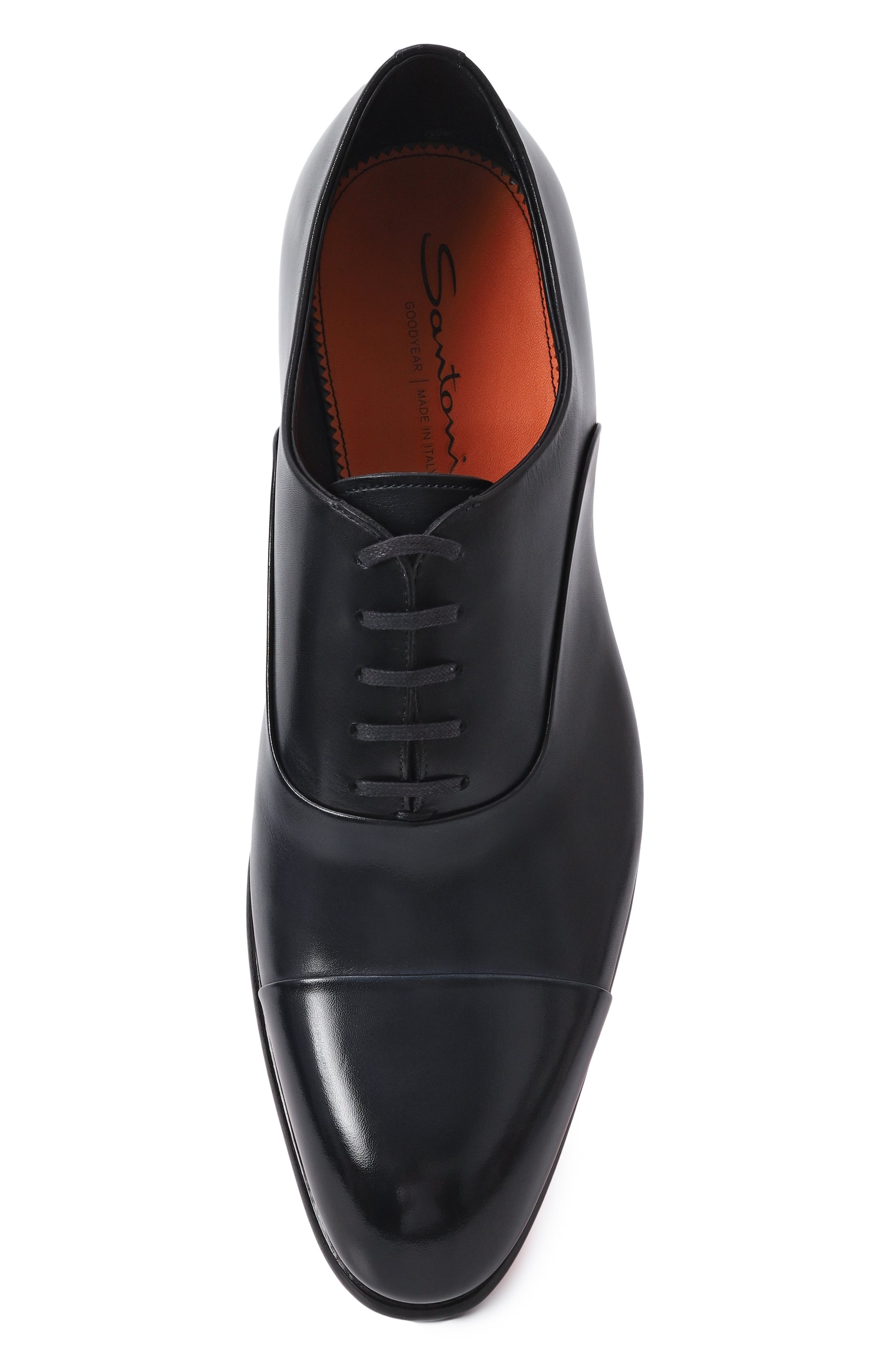 Кожаные оксфорды carter SANTONI, арт. MCCG12621MC1HVVDN01, фото 6