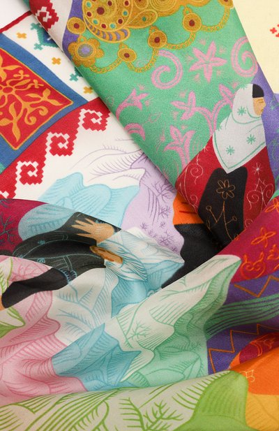 Шелковый платок кавказ GOURJI, арт. T25CAUC1, фото 3