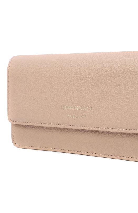 Кожаное портмоне Emporio Armani EW003036/AF19568 Бежевый  EW003036/AF19568 Фото 4