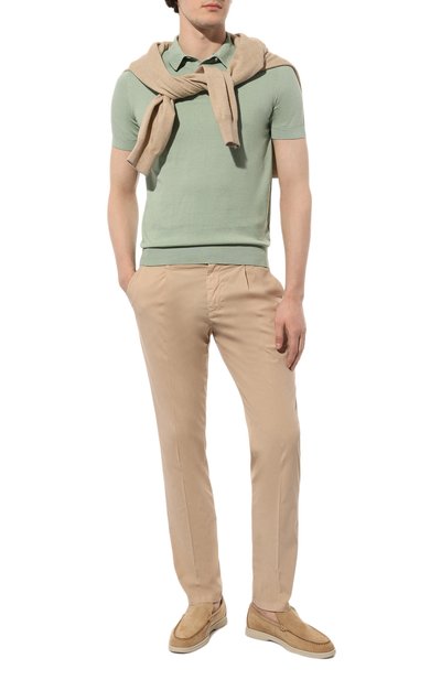 Хлопковое поло FEDELI, арт. 6UED5910, фото 2