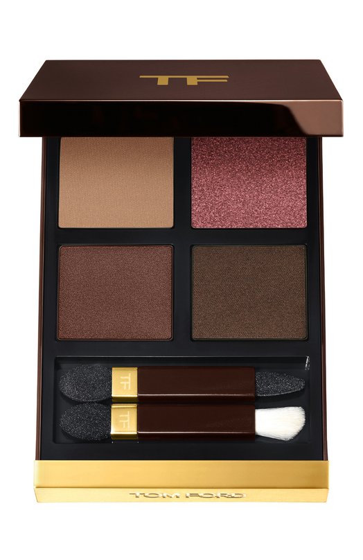фото Палетка теней eye color quad creme, оттенок 46 ember bronze (5,2g) tom ford