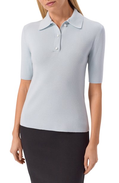 Шерстяное поло JIL SANDER, арт. J02GL0115/J14830, фото 3