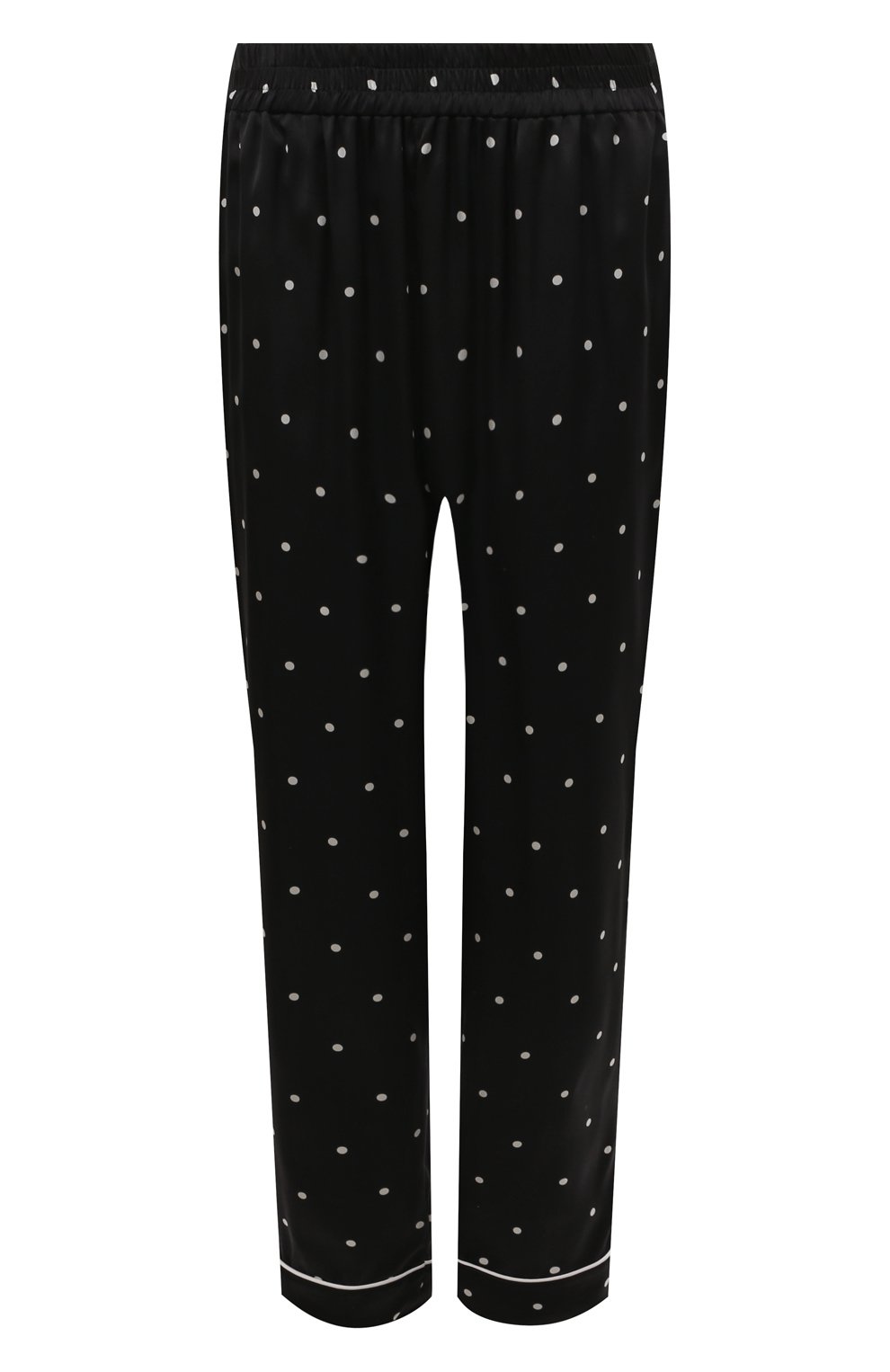 Шелковые брюки YANINA черного цвета по цене 87300 руб., арт. 0-1187E, фото 1 Шелковые брюки YANINA, арт. 0-1187E, фото 1