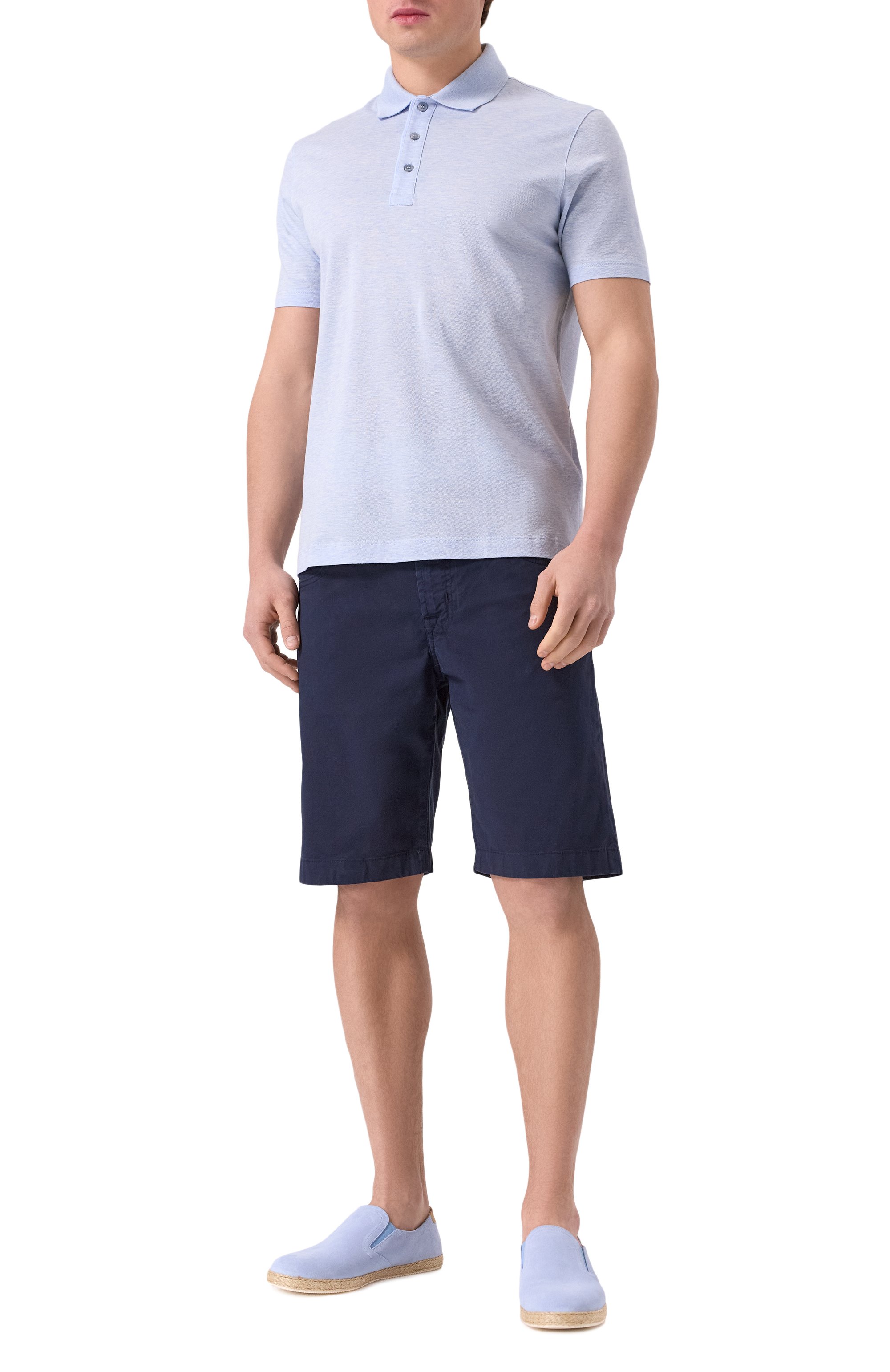 Хлопковое поло PAUL&SHARK, арт. 25411224/M, фото 2