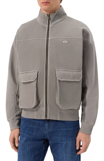 Хлопковая толстовка HUGO BLUE, арт. 50538672, фото 3