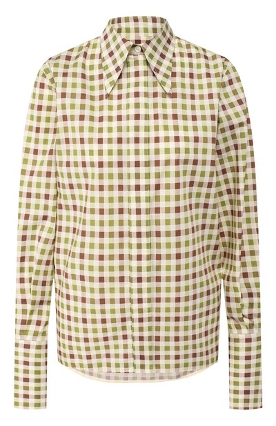 Хлопковая рубашка VICTORIA BECKHAM, арт. SH SLM 11105G, фото 1