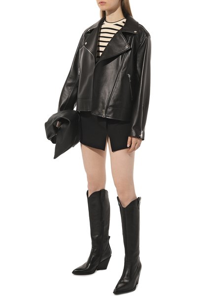 Кожаная куртка MASLOV, арт. SMW97, фото 2