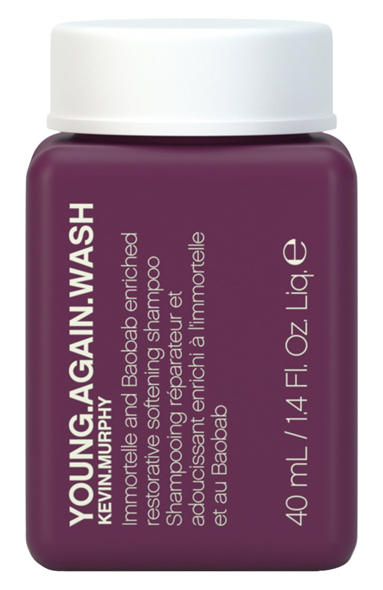 Шампунь для укрепления и восстановления длинных волос young.again.wash (40ml) KEVIN MURPHY бесцветного цвета, арт. KMU265 | Фото 1 (Косметика кросс-кт: Уход У; Назначение: Для волос; Нос: Не проставлено; Тип продукта: Шампуни; Региональные ограничения белый список (Axapta Mercury): Не проставлено)