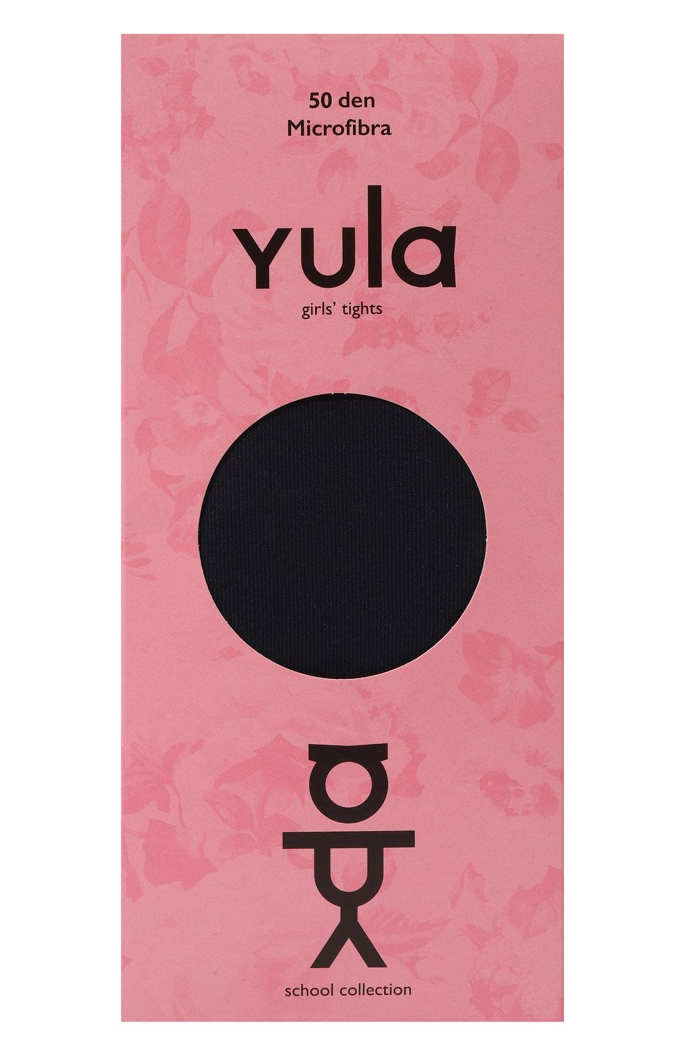 Колготки 50 den YULA темно-синего цвета по цене 1490 руб., арт. YU-270, фото 1 Колготки 50 den YULA, арт. YU-270, фото 1