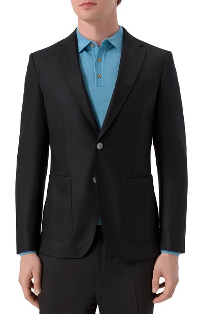 Шерстяной пиджак BOSS, арт. 50545880, фото 4