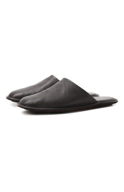 Мужские кожаные домашние туфли HOMERS AT HOME, арт. 12045/BUFALIN0