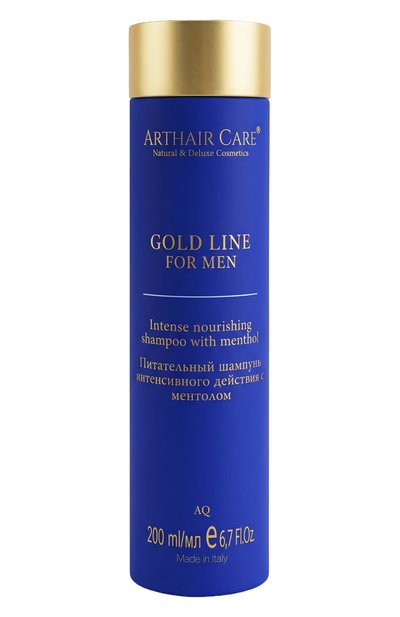 Мужского питательный шампунь интенсивного действия с ментолом aq (200ml) ARTHAIR CARE, арт. 4640112150499