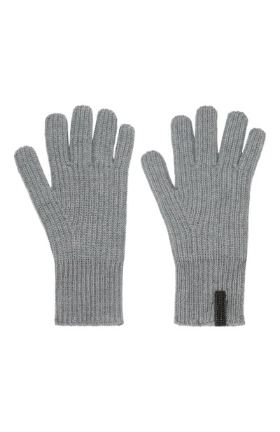 Кашемировые перчатки BRUNELLO CUCINELLI, арт. B12M10759A, фото 2