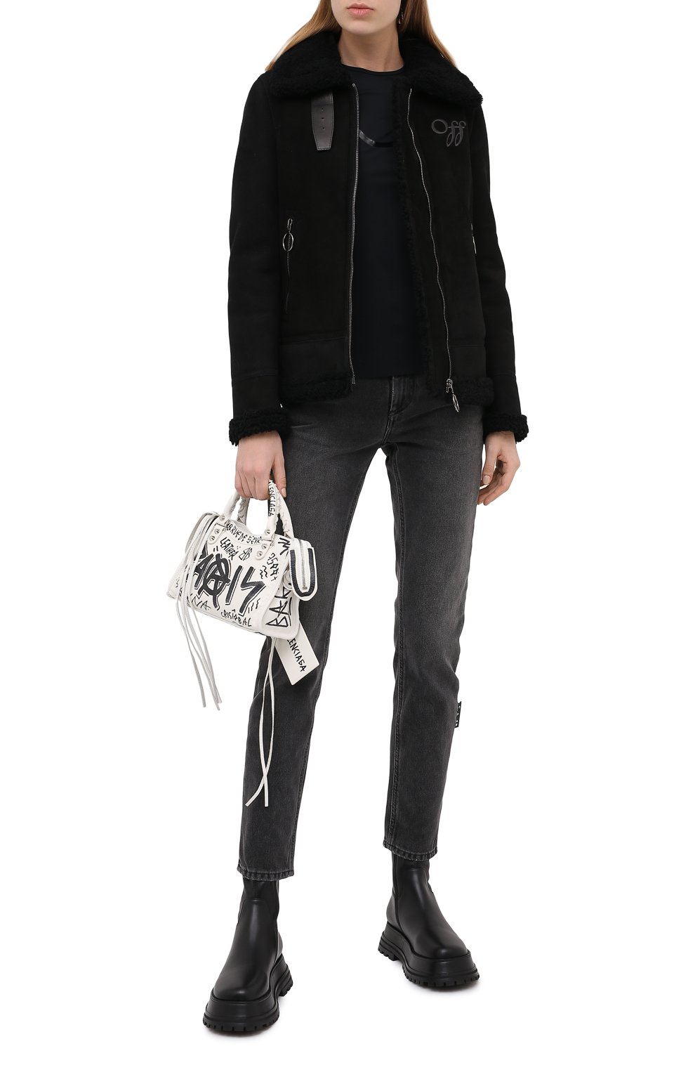 Дубленка OFF-WHITE, арт. 0WJA035E20LEA0011010, фото 2