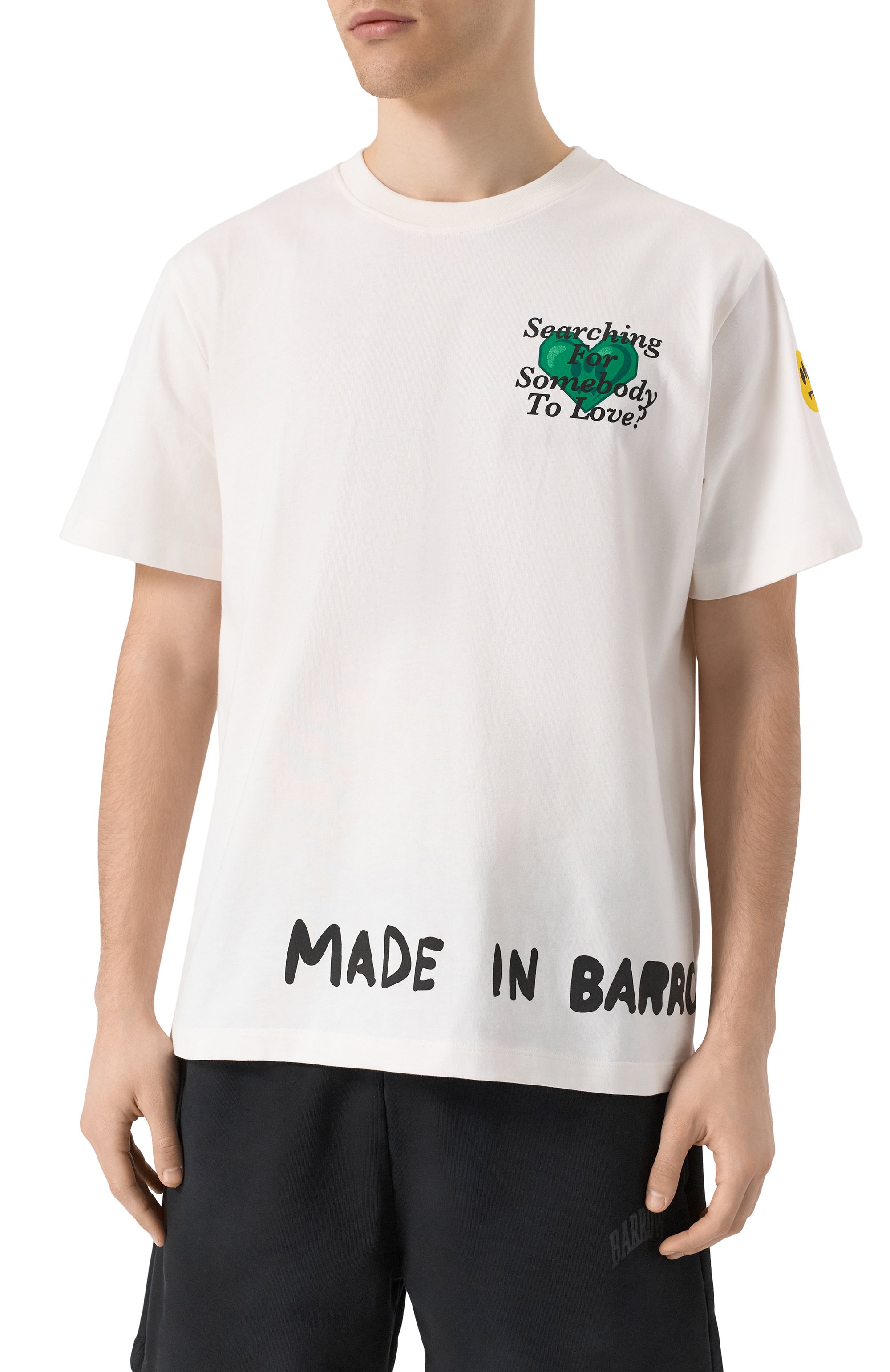 Хлопковая футболка BARROW, арт. S5BWMATH060, фото 3