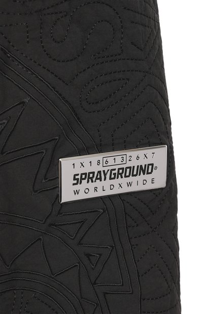Утепленные брюки SPRAYGROUND, арт. SPY1571/BLACK PUFFER M0N0GRAM PADDED PANTS, фото 3