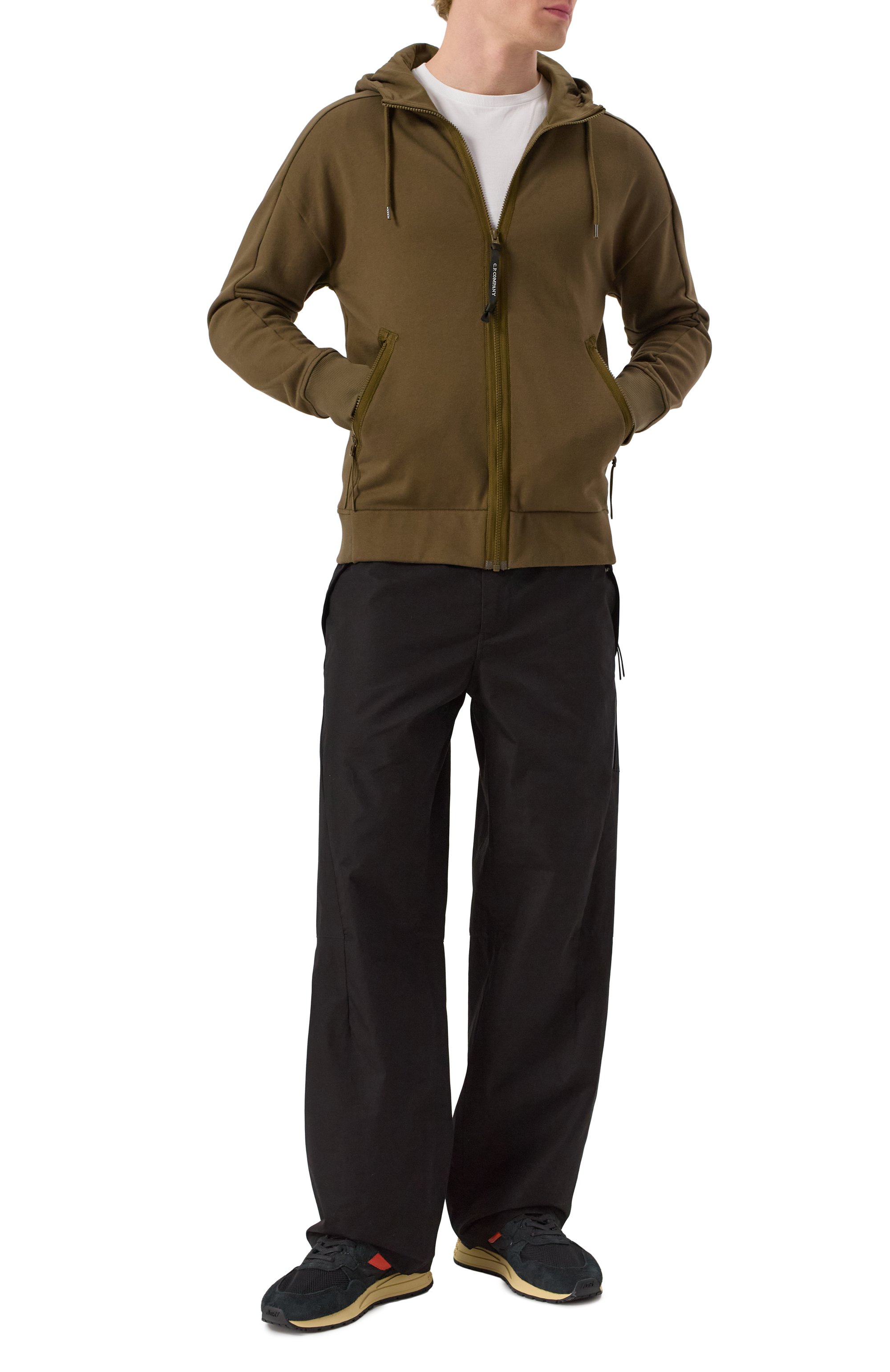 Хлопковая толстовка C.P. COMPANY, арт. 18CMSS028A005086W, фото 2