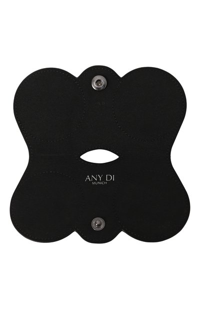 Кожаный футляр для очков ANY DI, арт. SP101602 BLACK METALLIC, фото 3