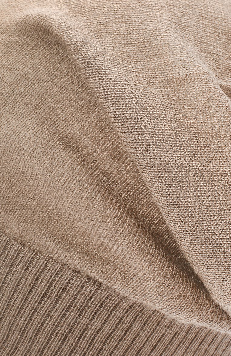 Мужская кашемировая шапка RICK OWENS серого цвета, арт. RU20F3493/WS | Фото 3 (Материал: Шерсть, Кашемир, Текстиль; Кросс-КТ: Трикотаж; Нос: Не проставлено)