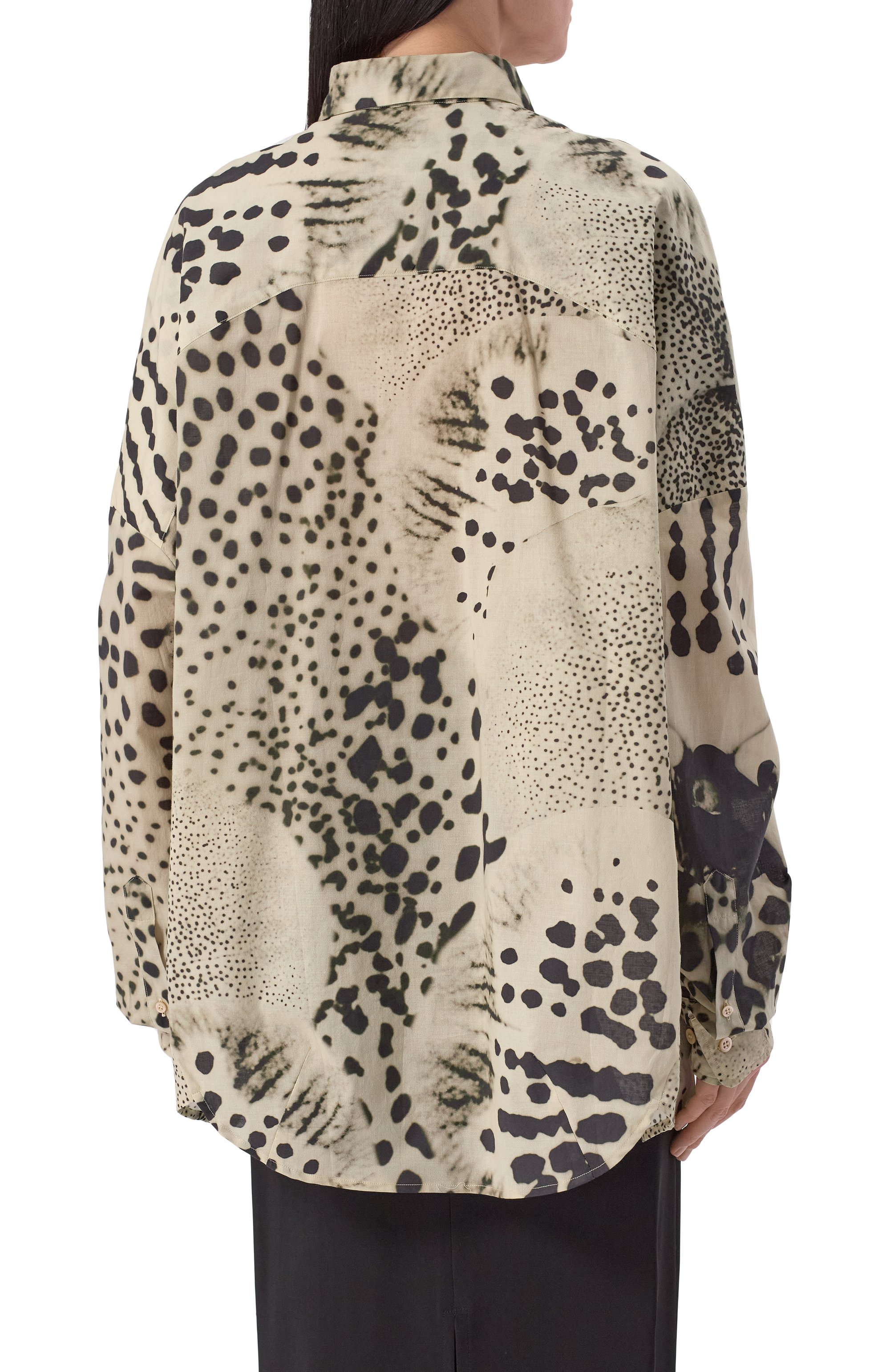 Хлопковая рубашка DRIES VAN NOTEN, арт. 251-010700-1110, фото 4