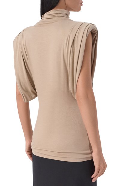Топ из вискозы и шелка MUGLER, арт. 26S1T008743012, фото 4
