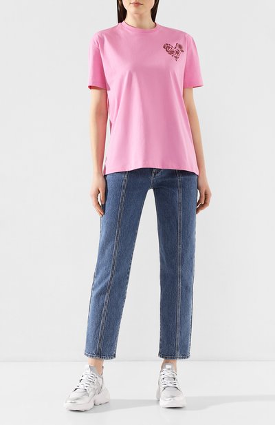 Хлопковая футболка KENZO, арт. FA52TS9624W8, фото 2