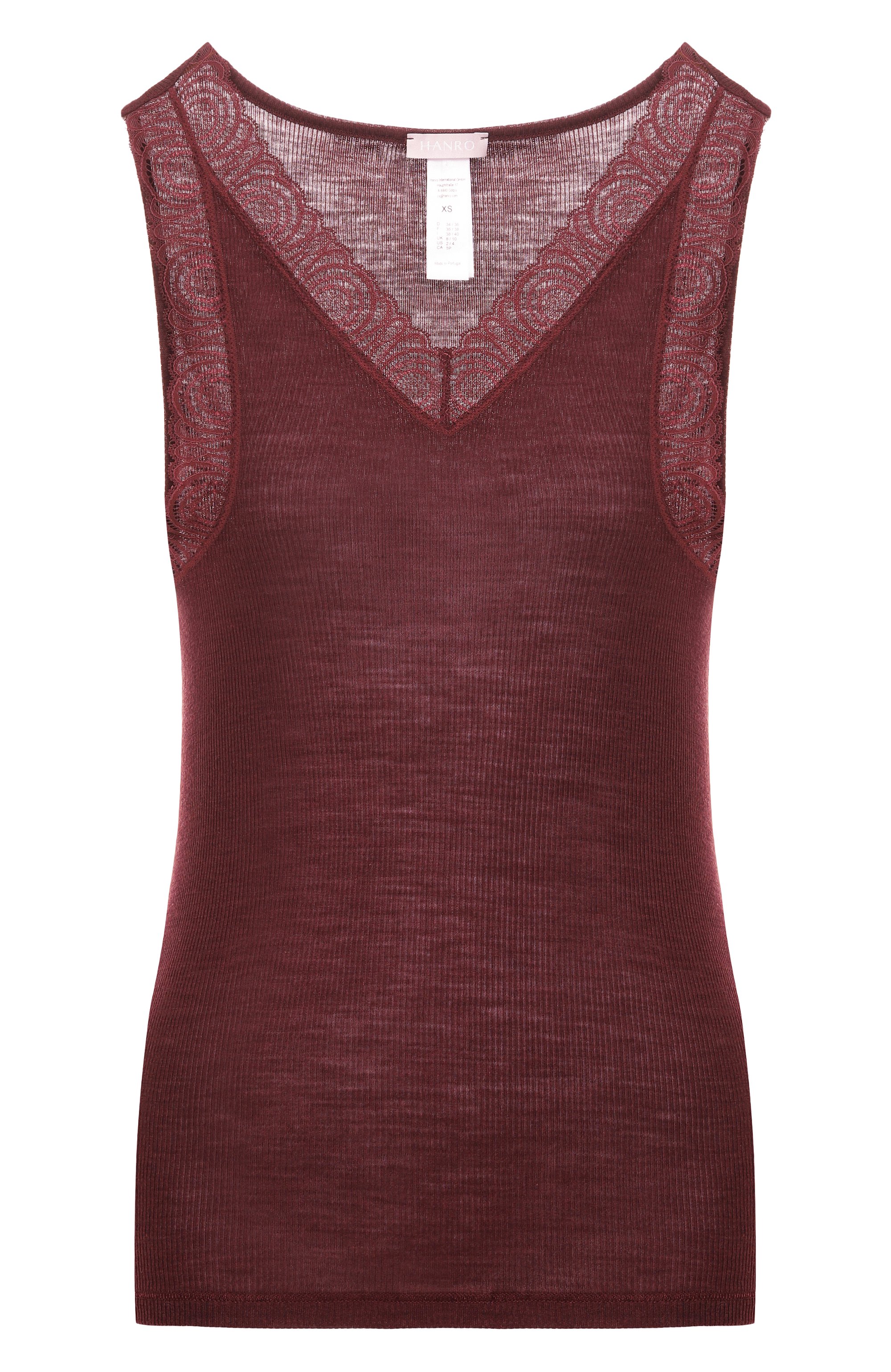 Майка из шерсти и шелка HANRO, арт. 070828, фото 1