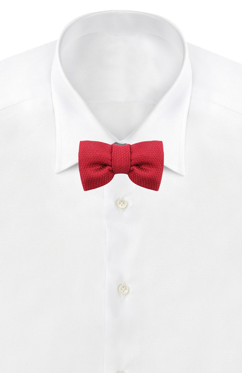 Галстук-бабочка из смеси шелка и хлопка TOM FORD, арт. 2TF08/4CH, фото 2