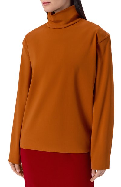 Водолазка из вискозы SAINT LAURENT, арт. 848169/Y5J19, фото 3