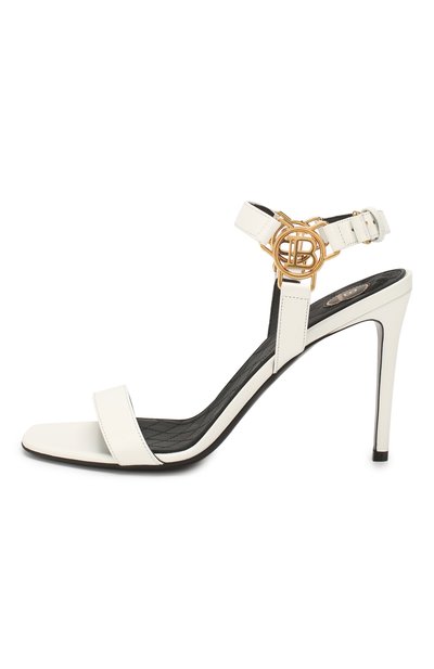 Кожаные босоножки BALMAIN, арт. TN1C293/LGDB, фото 3