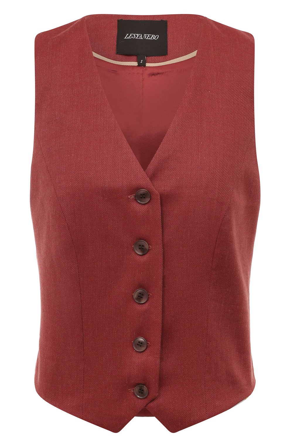 Жилет из шерсти и льна LESYANEBO, арт. SS23/H-633/Tr, фото 1