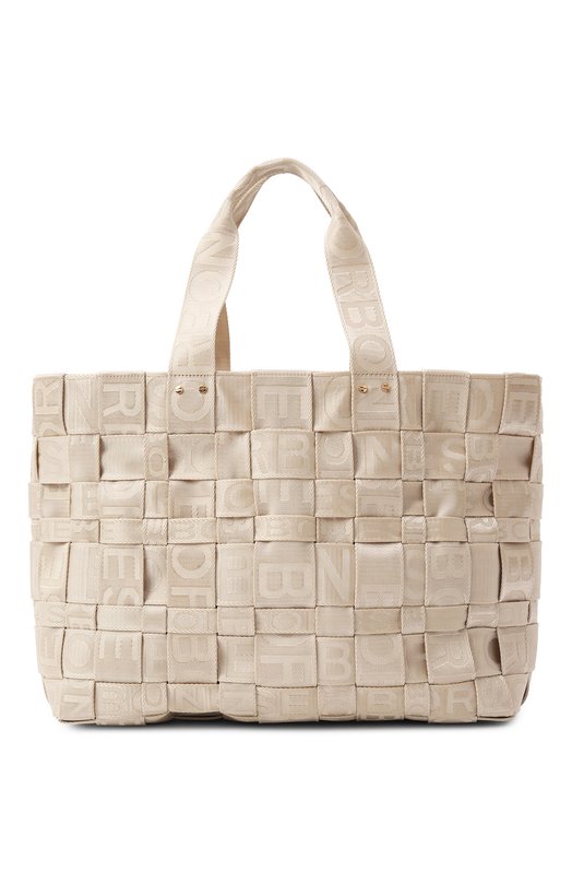 

Сумка-тоут Strapcycle large Borbonese, Бежевый