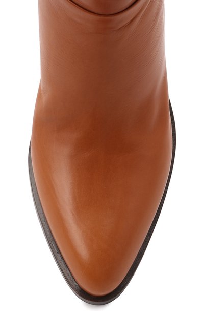 Кожаные сапоги PRADA, арт. 1W272M-3LBM-F0046-045, фото 4