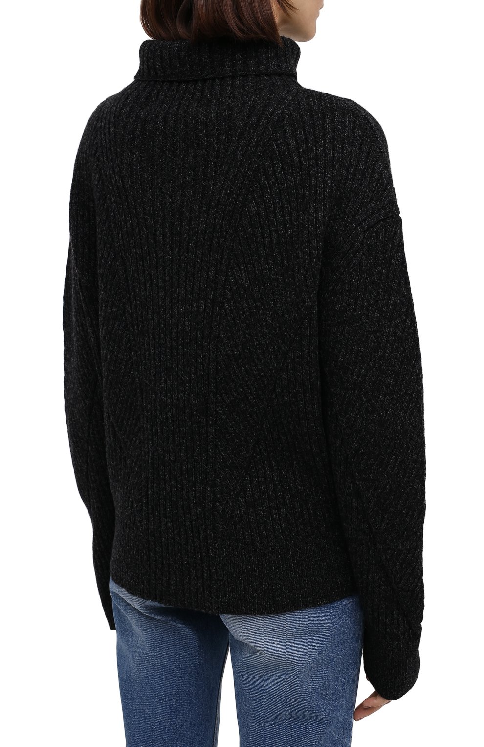 Свитер из кашемира и шерсти RALPH LAUREN темно-серого цвета по цене 179500 руб., арт. 293835479, фото 4 Свитер из кашемира и шерсти RALPH LAUREN, арт. 293835479, фото 4
