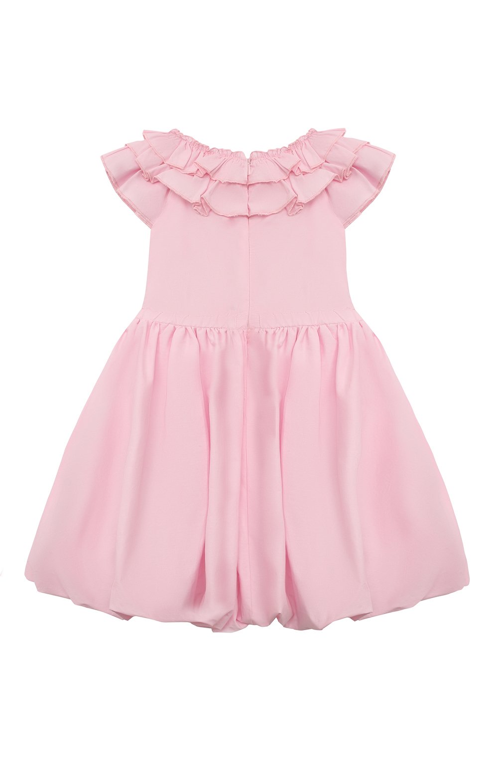 Хлопковое платье MONNALISA светло-розового цвета по цене 25950 руб., арт. 17C902, фото 2 Хлопковое платье MONNALISA, арт. 17C902, фото 2